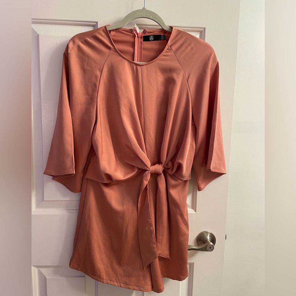 Missguided Romper Tie Front